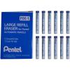 image:imagePentel PDE1BP2 Refill Eraser for AL Ax and PD Pencil Series 5 Pieces Per Tube 2X Tubes White60 Pack