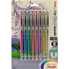 image:imagePentel Arts Slicci Extra Fine Gel Pen Black Ink 2Pack BG202BP2AAssorted