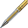 image:imagePentel Arts Slicci Extra Fine Gel Pen Black Ink 2Pack BG202BP2AGold