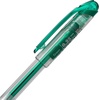 image:imagePentel Arts Slicci Extra Fine Gel Pen Black Ink 2Pack BG202BP2AGreen
