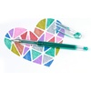 image:imagePentel Arts Slicci Extra Fine Gel Pen Black Ink 2Pack BG202BP2AGreen
