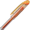 image:imagePentel Arts Slicci Extra Fine Gel Pen Black Ink 2Pack BG202BP2AOrange