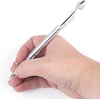 image:imagePentel Arts Slicci Extra Fine Gel Pen Black Ink 2Pack BG202BP2ASilver