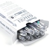 image:imagePentel Arts Slicci Extra Fine Gel Pen Black Ink 2Pack BG202BP2ASilver