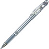 image:imagePentel Arts Slicci Extra Fine Gel Pen Black Ink 2Pack BG202BP2ASilver