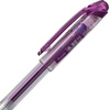 image:imagePentel Arts Slicci Extra Fine Gel Pen Black Ink 2Pack BG202BP2AViolet