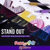 image:imagePentel Arts Sparkle Pop Metallic Gel Ink Pen 10mm Bold Line Assorted Colors Pack of 8 K91PABP8MSparkle Pop