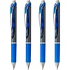 image:imagePentel EnerGel RTX Liquid Gel Pens Bold 10mm Blue Ink 4pk BL80PF4CBlue