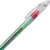image:imagePentel Krazy POP Beauty Beauty Iridescent Gel Pen 10mm Bold Line Green amp Metallic Red Ink Box of 12 K91DBDGreenRed