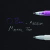 image:imagePentel Milky Pop Pastel Gel Pen 08mm Medium Line White Ink  K98WSky Blue