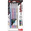 image:imagePentel Solar Pop Neon Gel Pen 06mm Fine Line Assorted Colors Pack of 4 K96BP4M1 Count Pack of 4