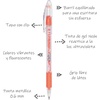 image:imagePentel Solar Pop Neon Gel Pen 06mm Medium Line Orange Ink  K96FOrange