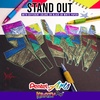 image:imagePentel Sparkle and Krazy Pop Metallic Gel Ink Pen 10mm Bold Line Assorted Ink Colors 12 count K91BP12M