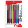 image:imagePentel Clic Retractable Eraser Assorted Colored Pen Style Grip Erasers Pack of 77 Count Pack of 1