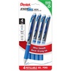 image:imagePentel EnerGel RTX Liquid Gel Pens Bold 10mm Blue Ink 4pk BL80PF4CBlue