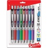 image:imagePentel EnerGel RTX Retractable Liquid Gel Pen 07mm Metal Tip Medium LineAssorted Ink 8Pk BL77BP8M1Assorted 4