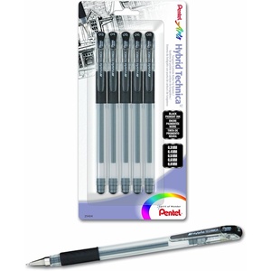 image:imagePentel Arts Hybrid Technica 03 mm Pen Ultra Fine Point Black Ink 1 Pack KN103BPA5 Count Pack of 1