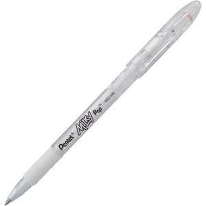 image:imagePentel Milky Pop Pastel Gel Pen 08mm Medium Line White Ink  K98WWhite