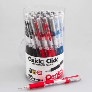 image:imagePentel QUICK CLICK Mechanical Pencil 07mm Green Barrel Box of 12 Pencils PD217DAssorted