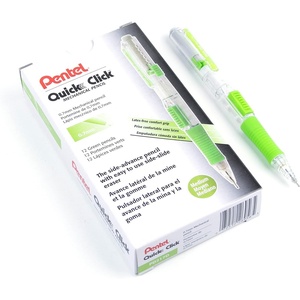 image:imagePentel QUICK CLICK Mechanical Pencil 07mm Green Barrel Box of 12 Pencils PD217DGreen
