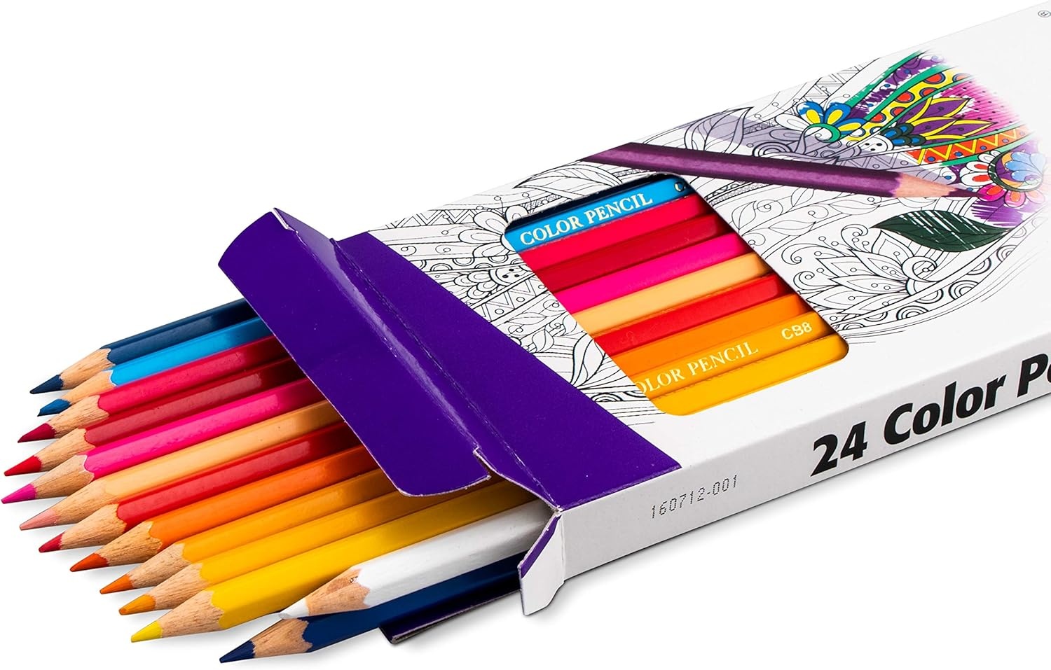 image:imagePentel Arts Watercolor Pencils 24 Package Assorted CB924Color Pencil