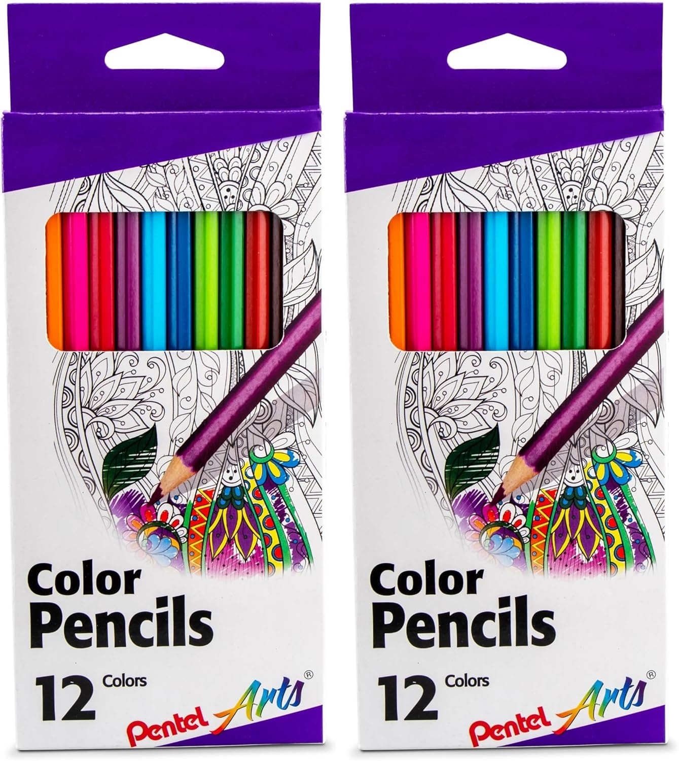 image:imagePentel Arts Watercolor Pencils 24 Package Assorted CB924Color Pencil
