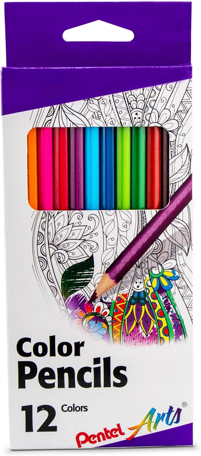 image:imagePentel Arts Watercolor Pencils 24 Package Assorted CB924Color Pencil