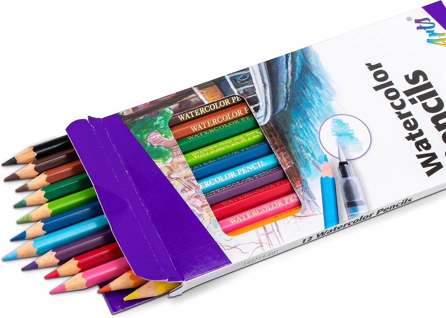 image:imagePentel Arts Watercolor Pencils 24 Package Assorted CB924Watercolor Pencil