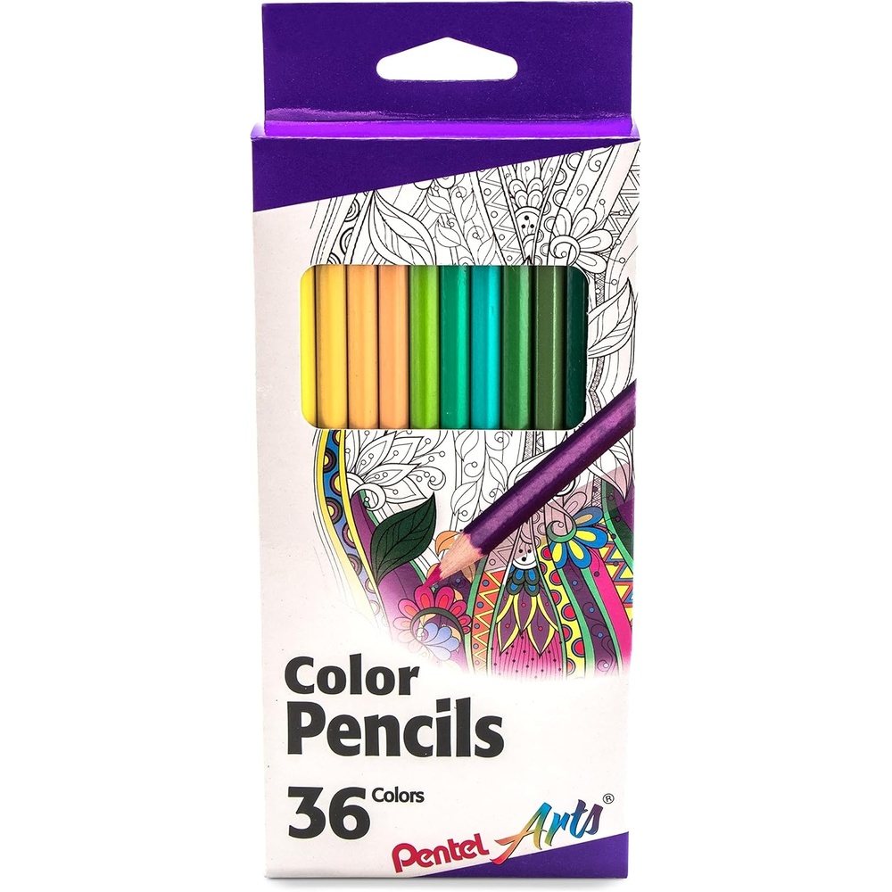 image:imagePentel Arts Watercolor Pencils 24 Package Assorted CB924Color Pencil