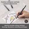 image:imagePentel Arts Pointliner Drawing Pen 08mm Black Ink Box of 12 Pens S20P8A