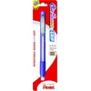 image:imagePentel Clic Retractable Eraser with Grip Assorted Barrel Colors ZE21BP3M Pack of 3Assorted
