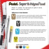 image:imagePentel Super HiPolymer Lead Refill 07mm Medium 3H 144 Pieces of Lead 503H1 Count Pack of 12