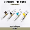 image:imagePentel Super HiPolymer Lead Refills 05 mm 2H 72 Pieces 12 pcs per tube 6 tubesH