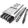image:imagePentel Arts Pointliner Drawing Pen 01mm Black Ink Box of 12 Pens S20P1A