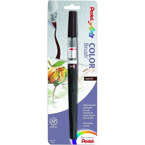 image:imagePentel Arts Color Brush Red 1Pack GFLBP102Sepia