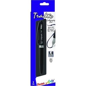 image:imagePentel Arts Tradio Calligraphy Pen WaterBased Ink 21mm Black Barrel  TRC121ABPmedium