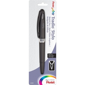 image:imagePentel Arts Tradio Stylo Sketch Pen Black Ink Pack of 1 TRJ50BPA