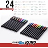 image:imagePentel EnerGel Kuro Shades of Earth Retractable Liquid Gel Pen Assorted Ink Colors 6pk BL437EARPF6Shades of Dusk