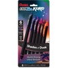image:imagePentel EnerGel Kuro Shades of Earth Retractable Liquid Gel Pen Assorted Ink Colors 6pk BL437EARPF6Shades of Dusk