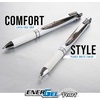 image:imagePentel EnerGel RTX Pearl Liquid Gel Pen 05mm Needle Tip Fine Line Black and Blue Ink 14Pk Plastic Box