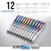 image:imagePentel EnerGel RTX Pearl Liquid Gel Pen 05mm Needle Tip Fine Line Black and Blue Ink 14Pk Plastic Box