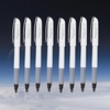 image:imagePentel Floatune Rollerball 08mm medium point Black Ink Pack of 8 pens BY108PF8ABlack