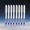 image:imagePentel Floatune Rollerball Pen 10mm Bold Point Blue Ink Pack of 8 BY110PF8C