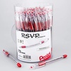 image:imagePentel RSVP Ballpoint Pen Fine Line 07mm Black Ink 72 Pack Canister BK90PC72ARed