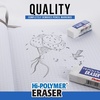 image:imagePentel Arts HiPolymer White Cap Erasers Pack of 10 ZEH02PABP10White