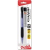 image:imagePentel Champ Mechanical Pencil 07mm Mechanical Pencil Tinted Black Barrel Box of 12 AL17AMulticolor