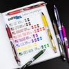 image:imagePentel EnerGel RTX Retractable Liquid Gel Ink Pen 07mm Medium line Yellow Ink Box of 12 Pens BL77GMagenta