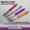 image:imagePentel GraphGear 300 Mechanical Pencil Box of 12 Pencils violet 07mmOrange