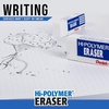 image:imagePentel HiPolymer Block Eraser Small White Pack of 4 ZEH05BP44 Count Pack of 2