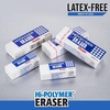image:imagePentel HiPolymer Block Eraser Small White Pack of 4 ZEH05BP448 Pack
